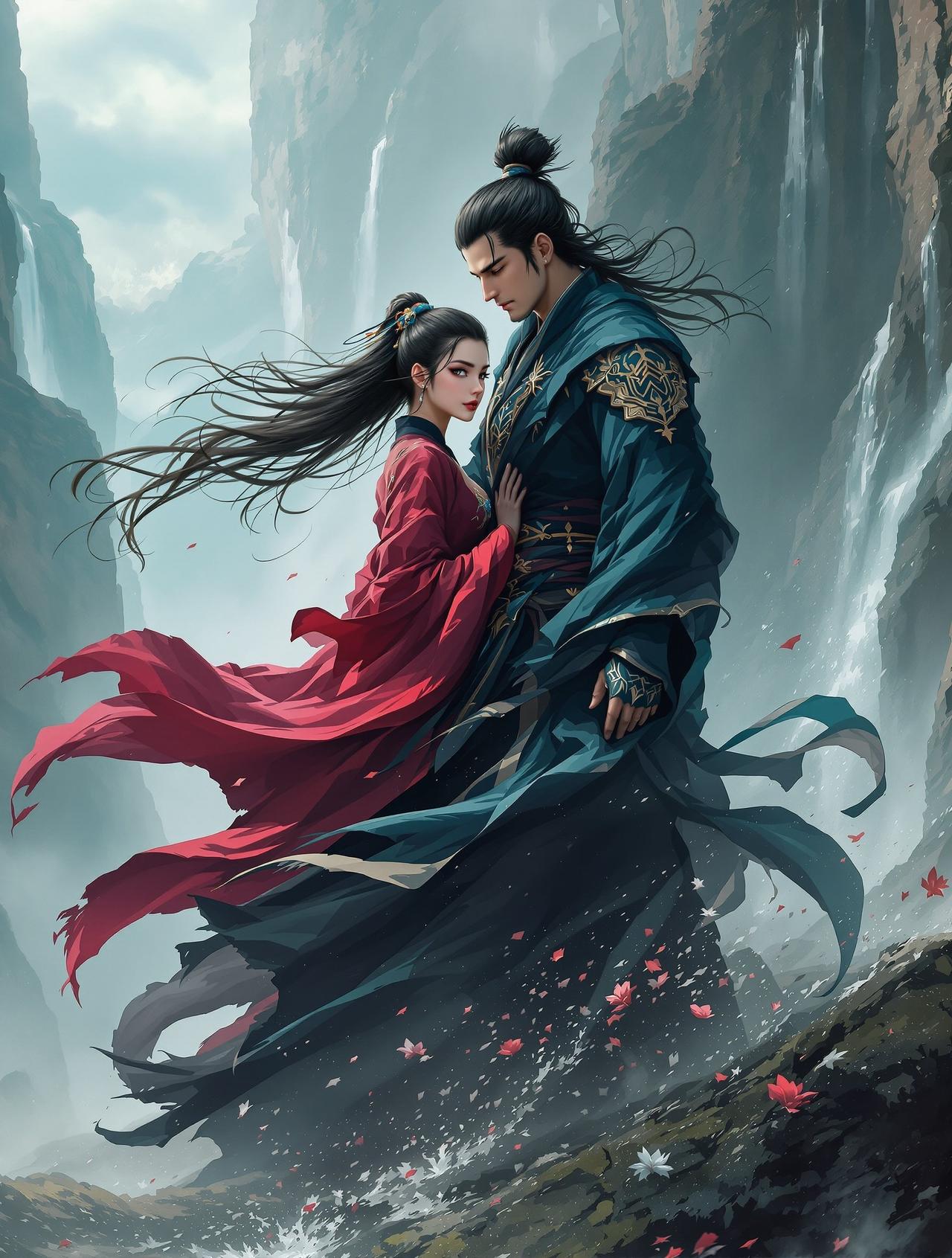 腐漫剧《穿越之我是魔教教主的心尖宠》封面 - 追妻火葬场